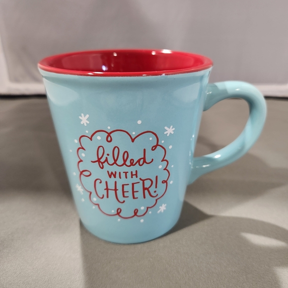 Hallmark Other - Hallmark Red and Blue Cheer Mug